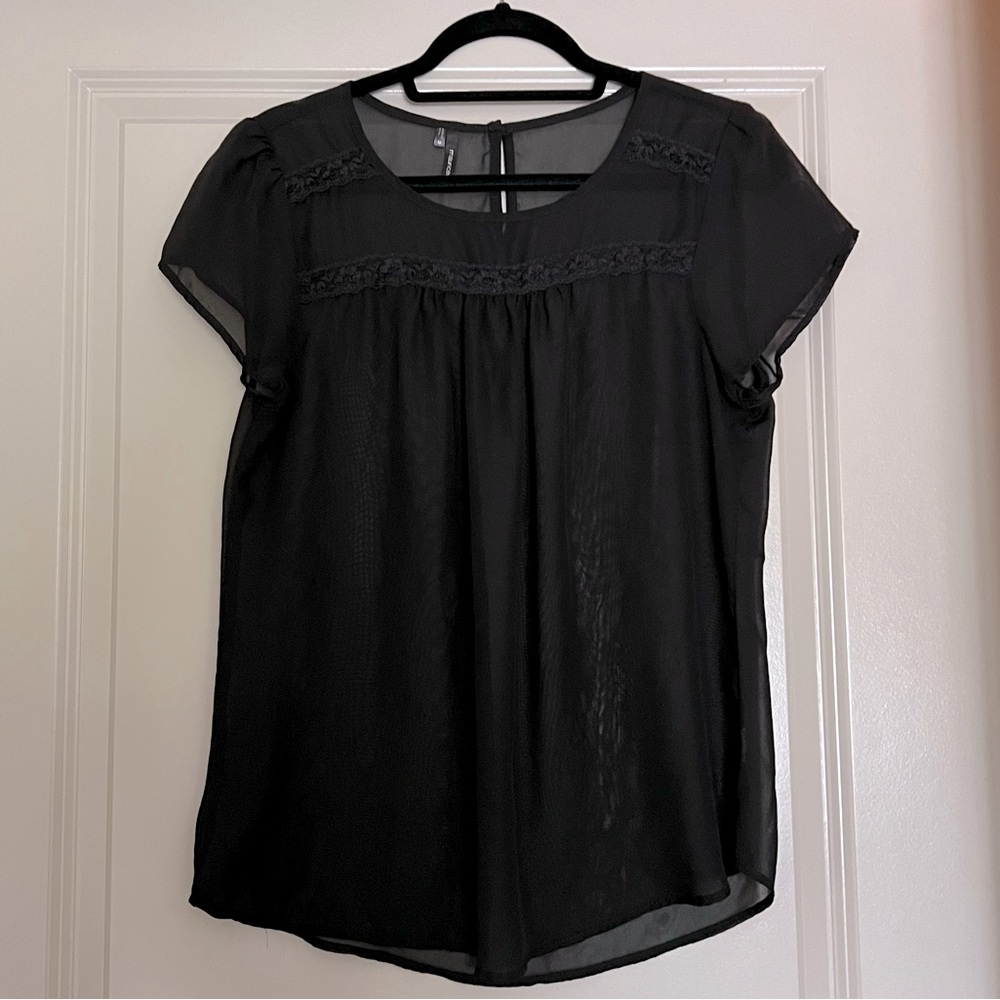 Chiffon babydoll top